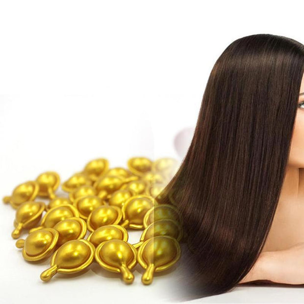 30pcs Silky Hair Repair Vitamin Oil