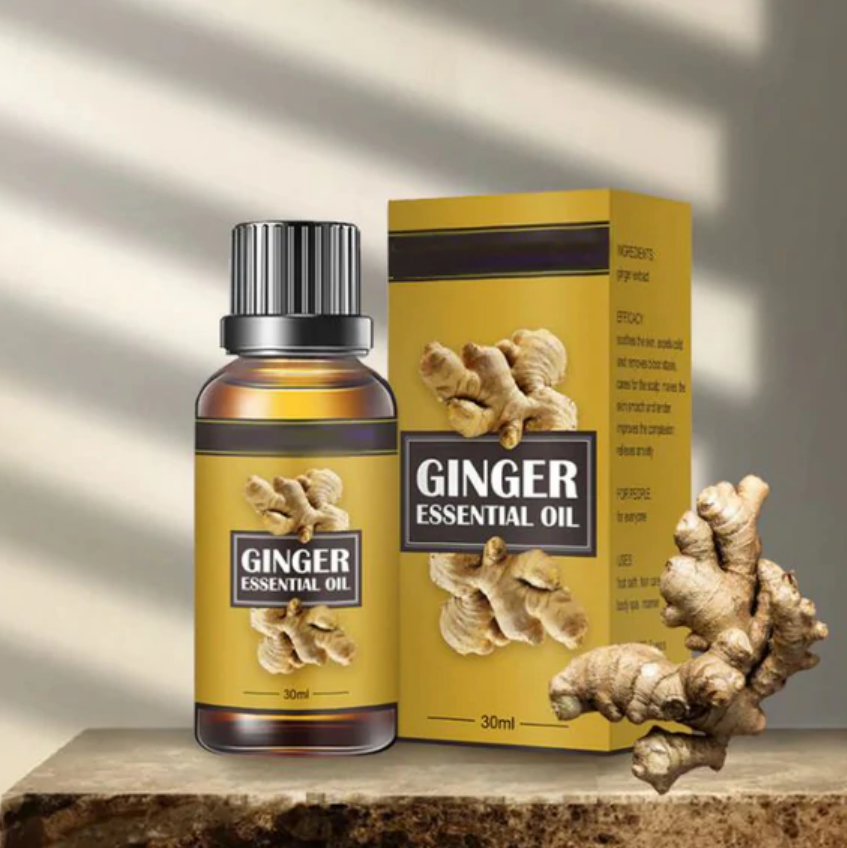 Lymph Detox Ginger Essential Oil