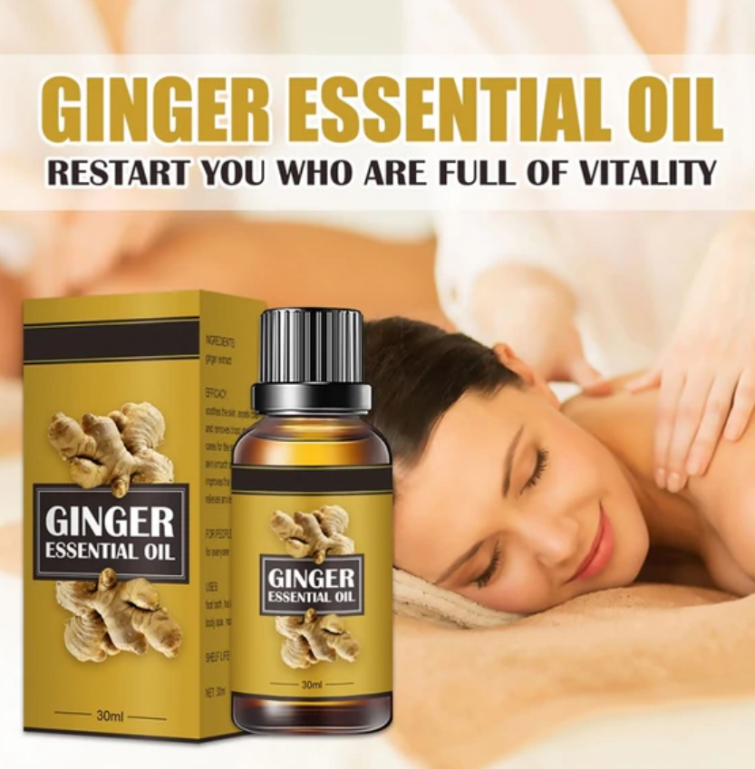 Lymph Detox Ginger Essential Oil